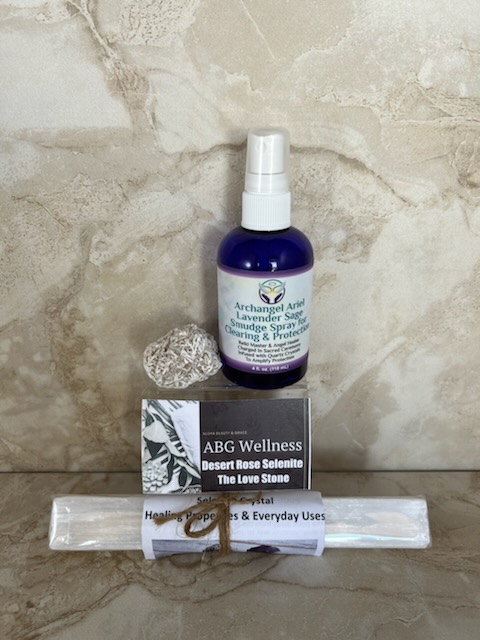 3pc 4oz Lavender Healing Clearing Energy Gift Set