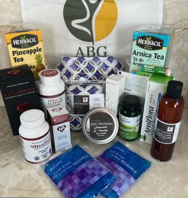 17 pc post Surgery Recovery Bag